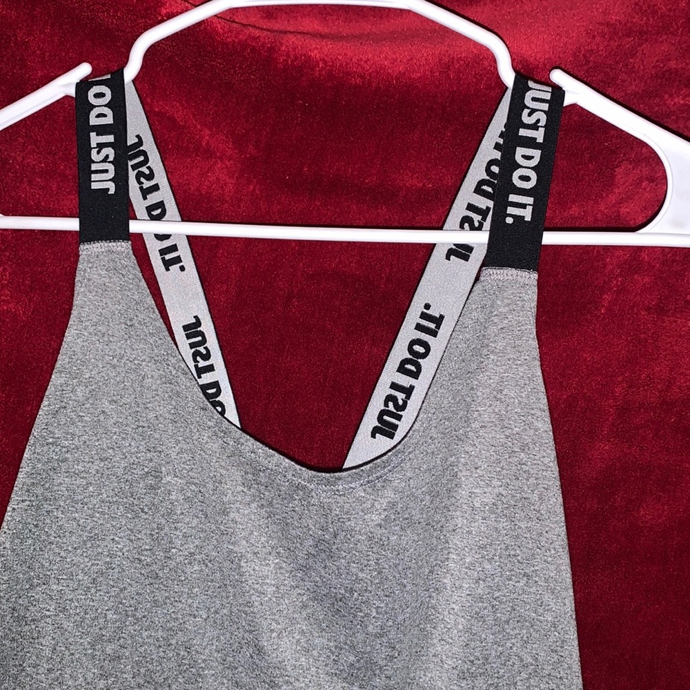 GREY NIKE CROSS OVER TANK